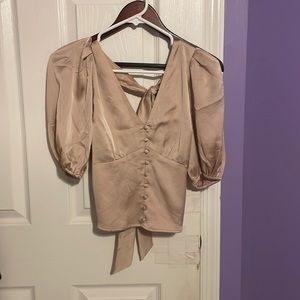 Abercrombie Satin Blouse